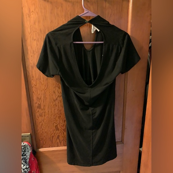 White Crow Black Dress - Picture 4 of 4